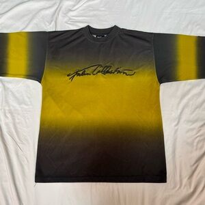 Vintage Gradient Script Tee by FUBU – Made in Korea – Size L